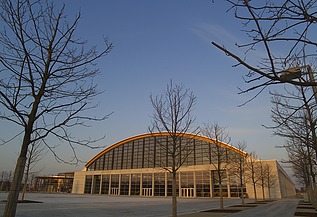 Warnow Hansa Messehalle, Rostock Foto der Warnow Hansa Messehalle in Rostock.