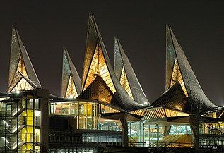 Gerichtshof Antwerpen, Belgien Nachtaufnahme des Gerichtshofs Antwerpen.